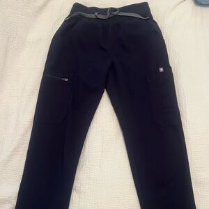 Navy figs scrub pants yola XXS